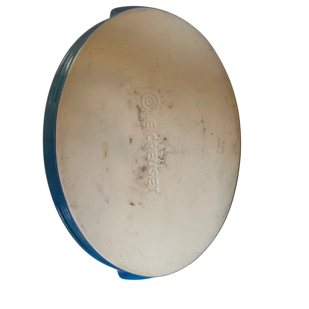 Le Creuset Blue Marseille Stoneware Oval Au Gratin Baking Dish 13-28 1.1L